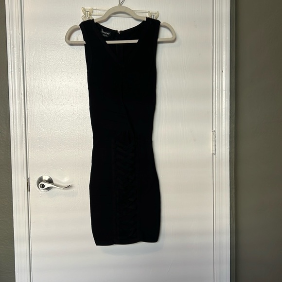 bebe Dresses & Skirts - BEBE CORSET BANDAGE DRESS 2010s